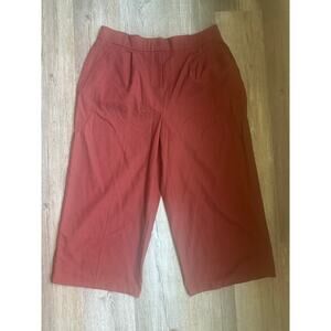 Nine West Wide Leg Cropped Pants Size XL